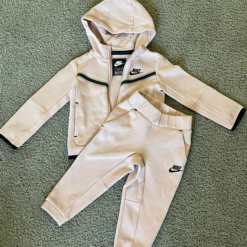 Nike Pink Kids' Hoodie Set